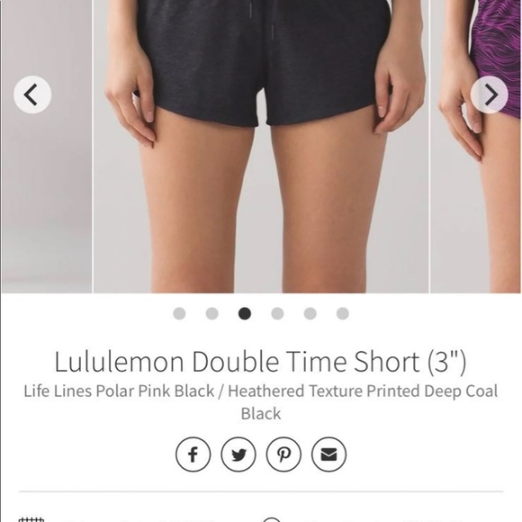 Lululemon Double Time Short - Picture 11 of 12